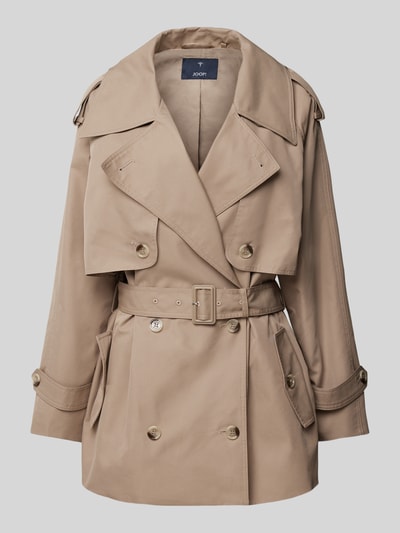 JOOP! Trenchcoat mit Taillengürtel Modell 'Carrie' Mud 2