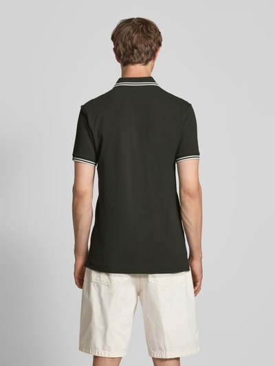 G-Star Raw Slim fit poloshirt met labelstitching, model 'Dunda' Antraciet - 5