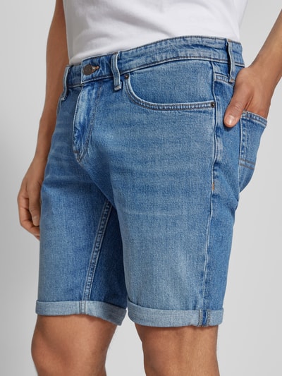 Tommy Jeans Regular fit korte jeans in 5-pocketmodel, model 'SCONTON' Blauw - 3