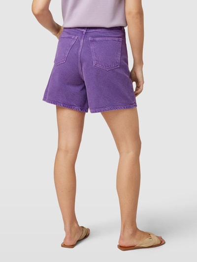 Esprit Korte jeans met linnen Mauve - 5