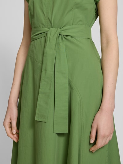 Weekend Max Mara Midikleid mit Kappärmeln Modell 'MAGMA' Gruen 3