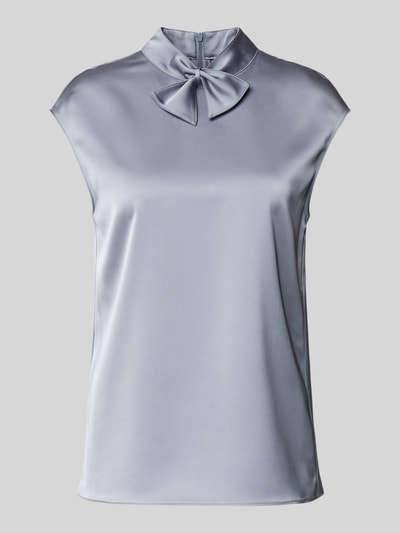 Emporio Armani Bluse mit Schleifen-Detail Hellblau 2