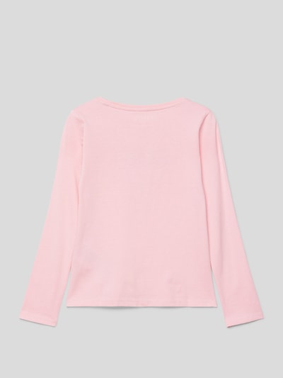 Guess Longsleeve mit Label-Print Pink 3