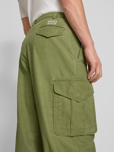 Kenzo Cargohose mit aufgesetzten Pattentaschen Khaki 3