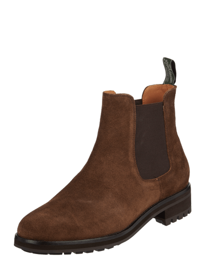 Polo Ralph Lauren Chelsea-boots van suède Cognac - 1