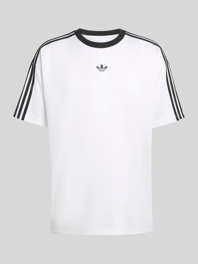 adidas Originals Relaxed Fit T-Shirt Trikot  Weiss 2