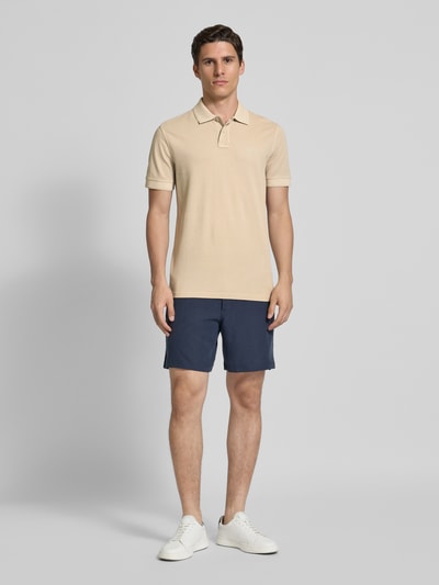 BOSS Orange Regular fit poloshirt van puur katoen, model 'PRIME' Beige - 1