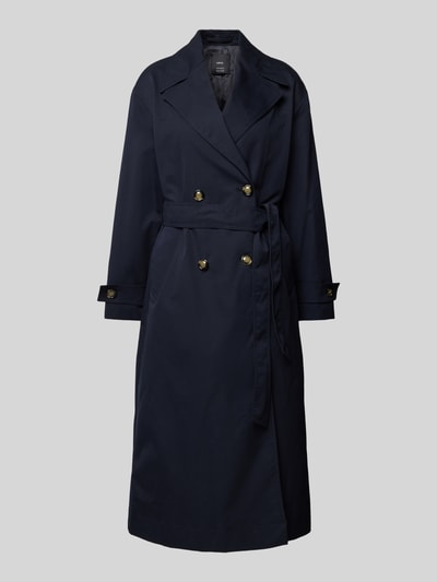 Mango Trenchcoat mit Bindegürtel Modell 'ANGELA' Black 2