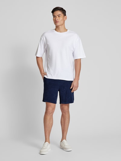 Christian Berg Men Sweatshorts mit Eingrifftaschen Marine 1