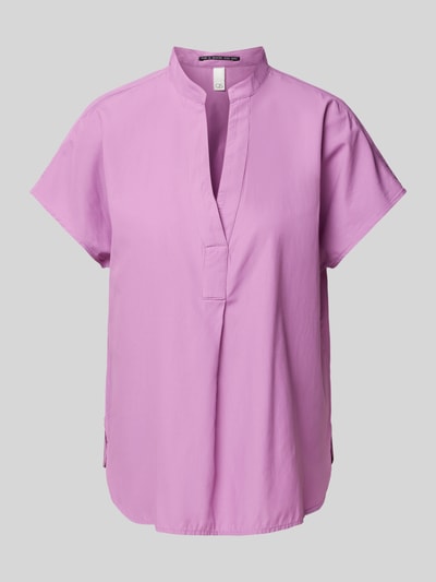 QS Bluse mit Tunikakragen Pink 2