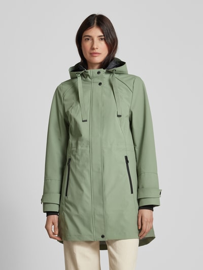 s.Oliver RED LABEL Regular Fit Parkamantel mit wasserabweisender Funktion Khaki 4