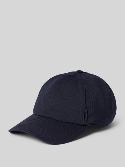 BOSS Basecap aus Schurwoll-Mix Modell 'ZED' Marine 1