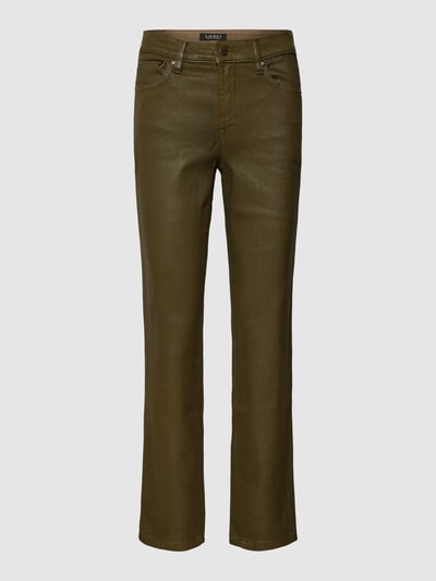 Lauren Ralph Lauren Jeans in effen design Olijfgroen - 2