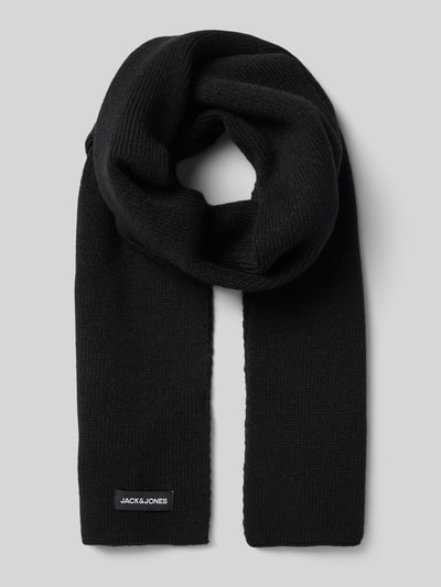 Jack & Jones Sjaal met labeldetail Zwart - 1