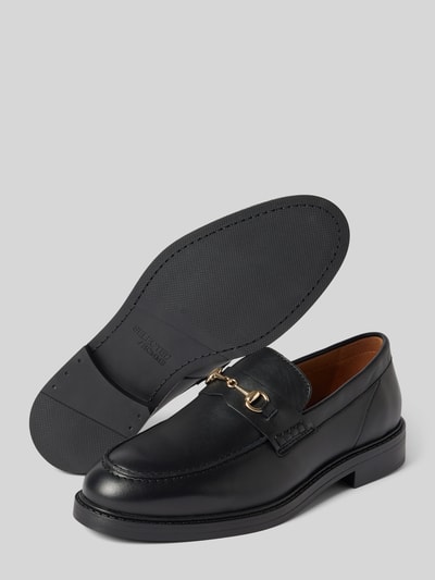 SELECTED HOMME Loafer mit strukturierter Sohle Modell 'BLAKE' Black 4