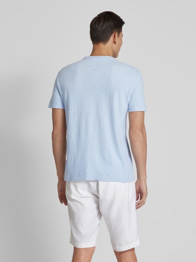 CK Calvin Klein T-shirt met labelmotief Lichtblauw - 5