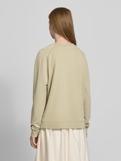 Marc O'Polo Denim Oversized Sweatshirt mit Label-Print Schilf 5