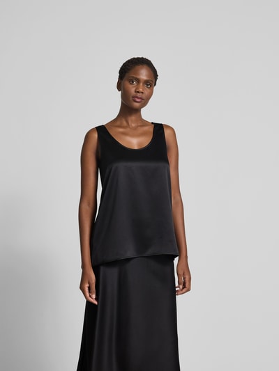 Juvia Relaxed Fit Top mit Rundhalsausschnitt Black 4