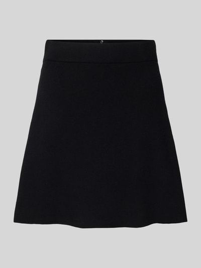 Vero Moda Ausgestellter Mini-Rock aus Viskose-Mix Modell 'SABA' Black 2