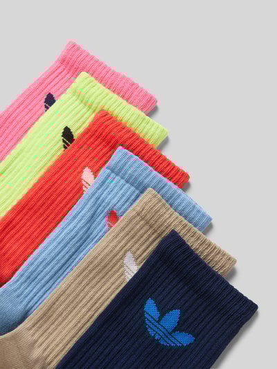 adidas Originals Skarpety z nadrukiem z logo w zestawie 6 szt. Beżowy 2