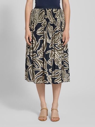 OPUS Midirock mit elastischem Bund Modell 'Ribane' Petrol 4