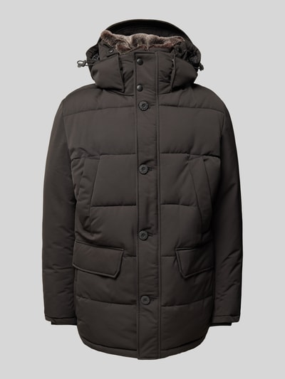 Strellson Steppjacke mit Kapuze Black 2