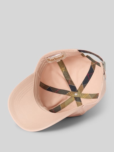 Barbour Basecap aus reiner Baumwolle Rosa 2