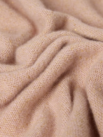 Christian Berg Woman Kaschmirschal mit Paillettenbesatz Hellrosa 2