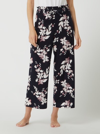 Calida Lounge-Hose mit floralem Muster Marine 4