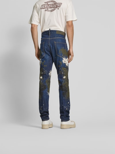 Dsquared2 Slim Fit Jeans mit Label-Detail Marine 5