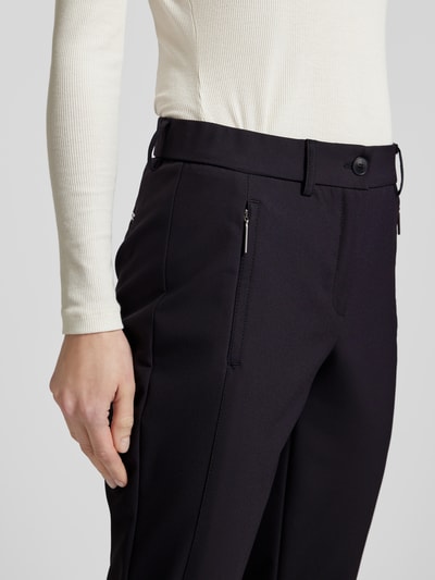 Gardeur Regular fit broek met ritszakken, model 'FENNA' Marineblauw - 3