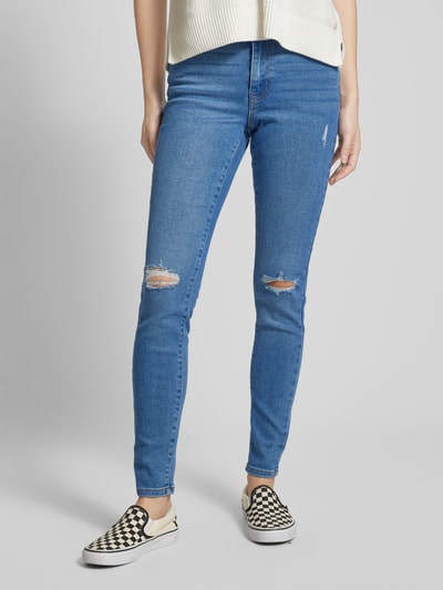 Pieces High-Waist-Jeans Modell 'DANA' Jeansblau 4