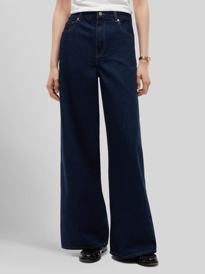 Tommy Hilfiger Wide Leg Jeans aus reiner Baumwolle Jeansblau 4