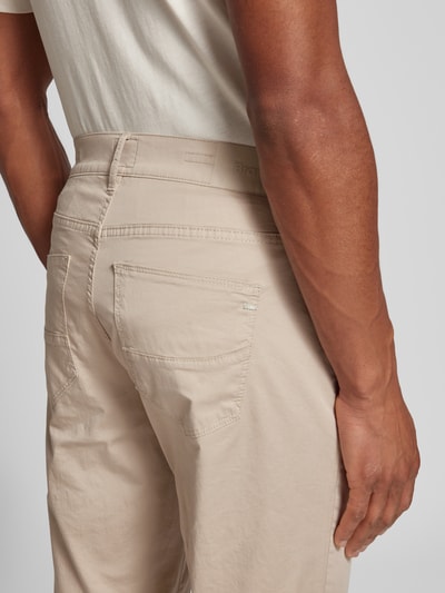 Brax Regular fit chino in 5-pocketmodel, model 'ULTRALIGHT' Beige - 3