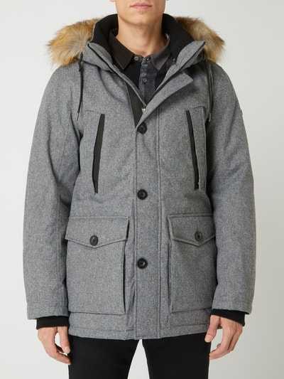 Tom Tailor Parka mit Wattierung - wasserabweisend  Graphit 4