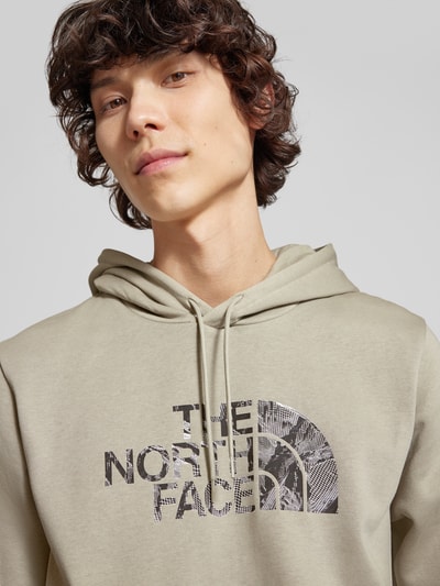 The North Face Hoodie mit Label-Print Mittelgrau 3