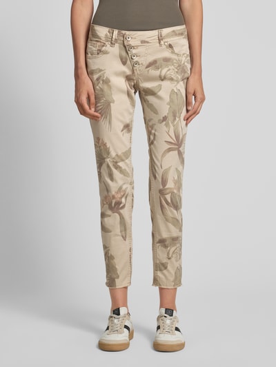 Buena Vista Skinny Fit Hose im 5-Pocket-Design Modell 'MALIBU' Offwhite 4