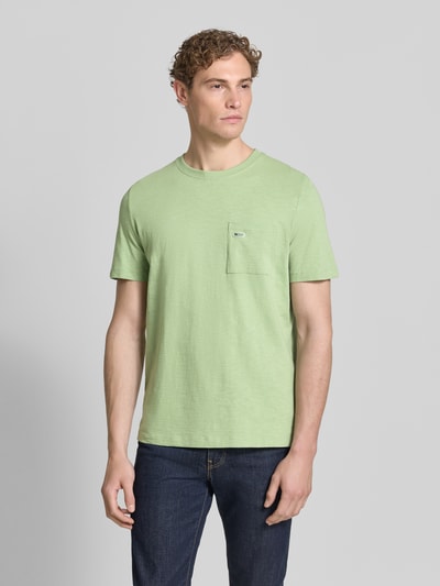 s.Oliver RED LABEL Regular Fit T-Shirt aus reiner Baumwolle Gruen 4