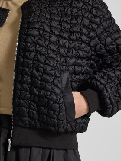 Jake*s Collection Gewatteerd jack met ritssluiting Zwart - 3