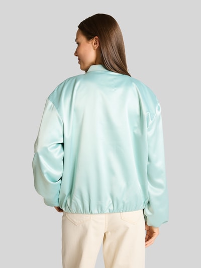 Tom Tailor blouson met ritssluiting Mintgroen - 5