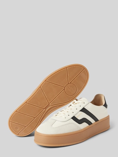 Gant Sneaker aus Leder mit Label-Detail Modell 'CUZMANI' Weiss 4