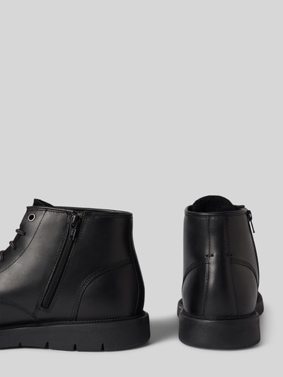 Geox Boots met ritssluiting, model 'U POVE' Zwart - 2