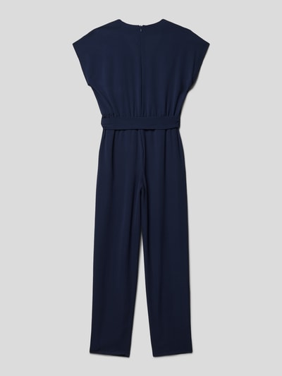 G.O.L. Jumpsuit mit Spitzenbesatz Marine 3