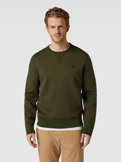 Polo Ralph Lauren Sweatshirt met ronde hals Olijfgroen - 4