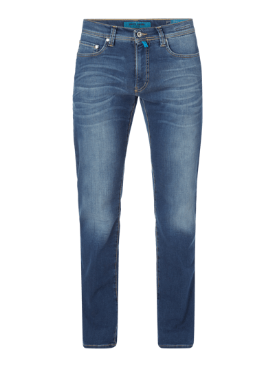 Pierre Cardin Stone Washed Tapered Fit Jeans Bleu 1