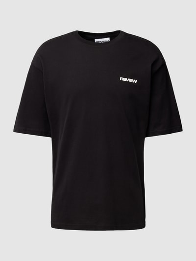 REVIEW T-Shirt mit Rundhalsausschnitt Black 2