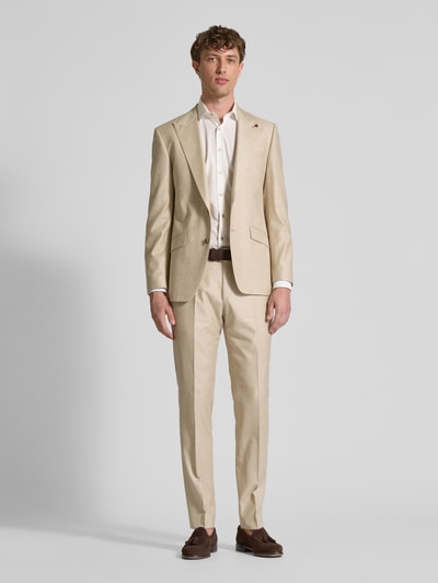 ROY ROBSON Sakko mit Pattentaschen und Reverskragen Beige 1