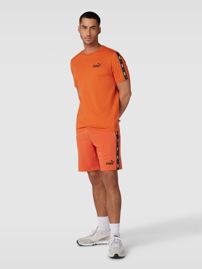 PUMA PERFORMANCE T-shirt met galonstrepen Lichtrood - 1