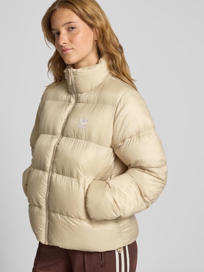 adidas Originals Steppjacke mit Reißverschluss Beige 3