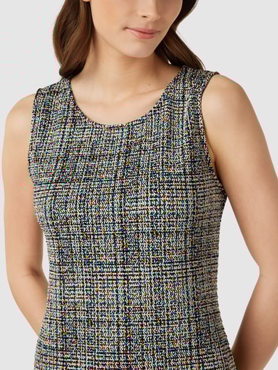 Apricot Minikleid in Bouclé-Optik Offwhite 3